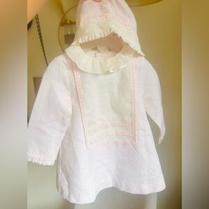 Pink Baby Dress with Hood